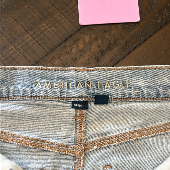 American Eagle Stovepipe Light Blue Women's Jeans - Picture 3 of 5